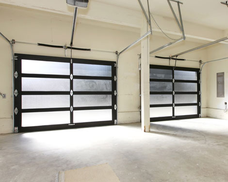 Glass garage door Mamaroneck